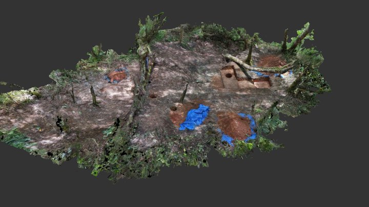 Mound Site, Palau 3D Model