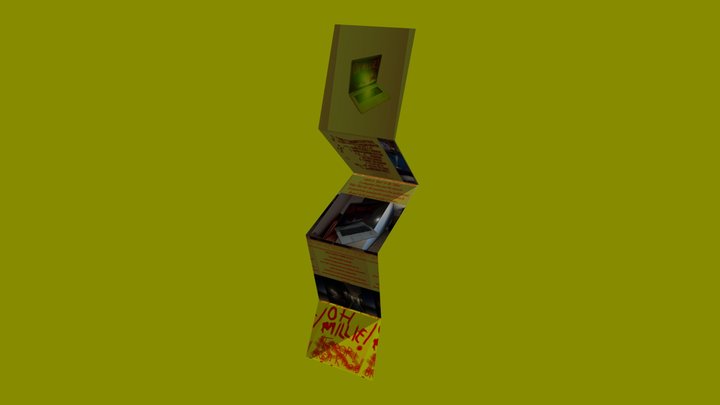 Terror! Breakdown CD Mockup 3D Model