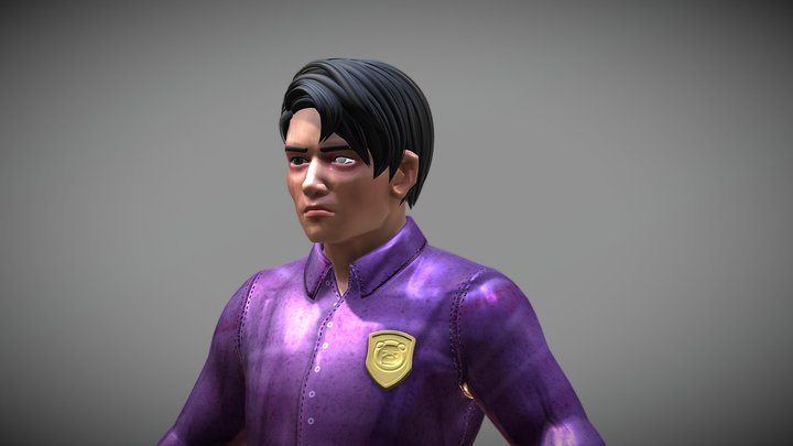 Adult Michael Afton 3D Model