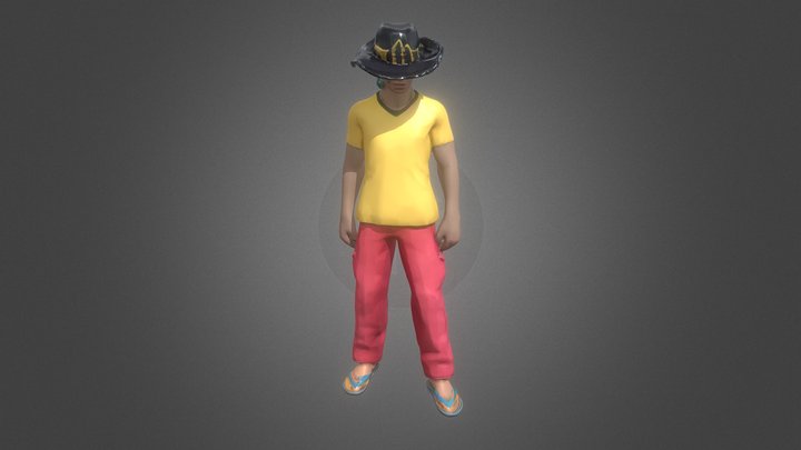 Mr Jack 3D Model