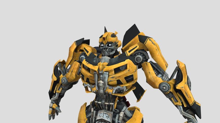 Bumblebee Human Alliance/Dark of The Moon 3D Model