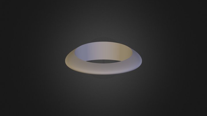 טבעת פשוטה 3D Model