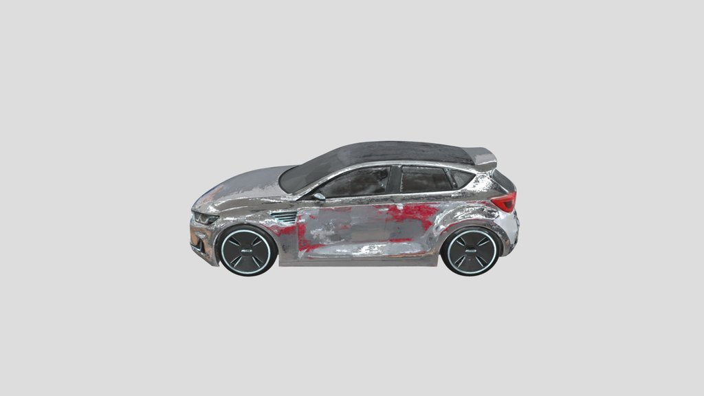 Futuristic Aveo Concept textured