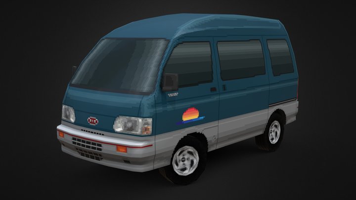 Kei-car 3D models - Sketchfab