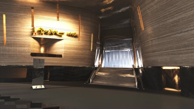 山地美术馆 3D Model