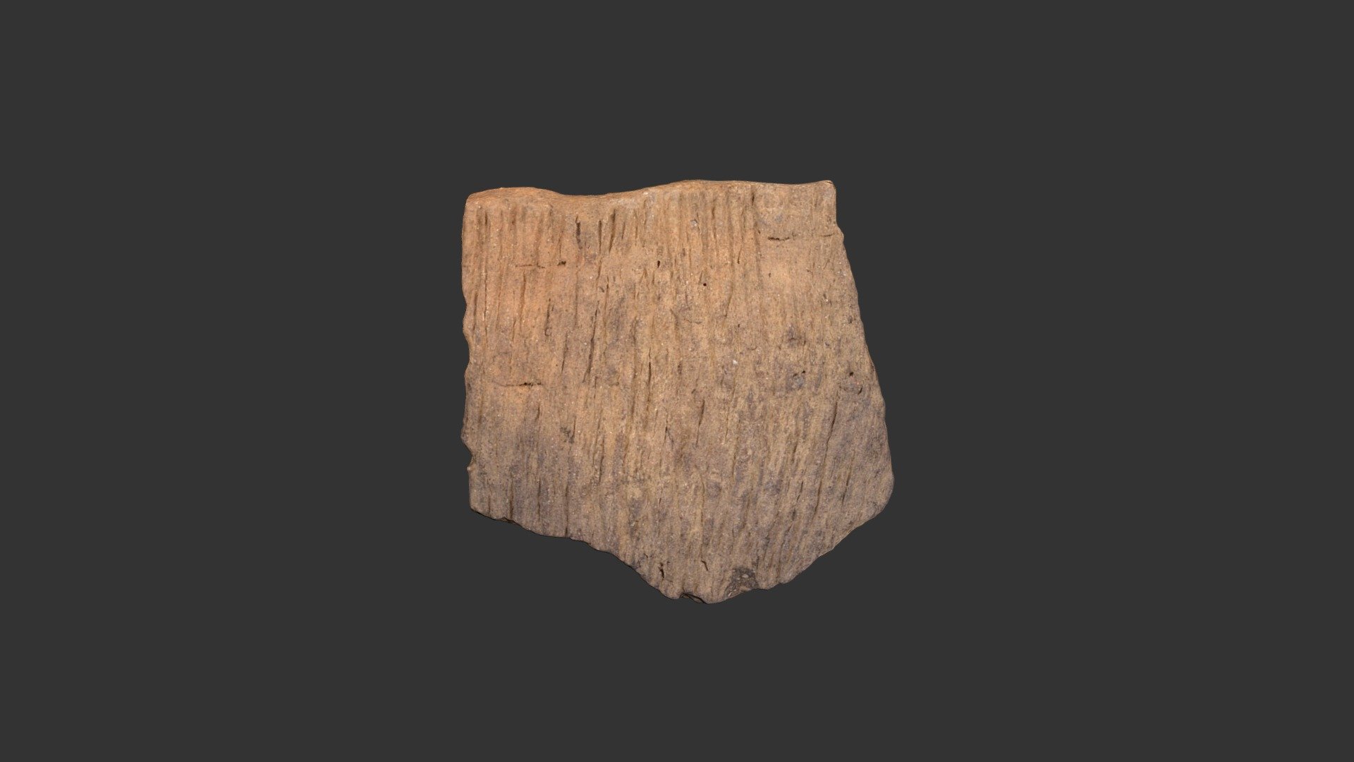 Vincent Cord Marked Rimsherd (619p25) — Sketchfab embed 3D viewer