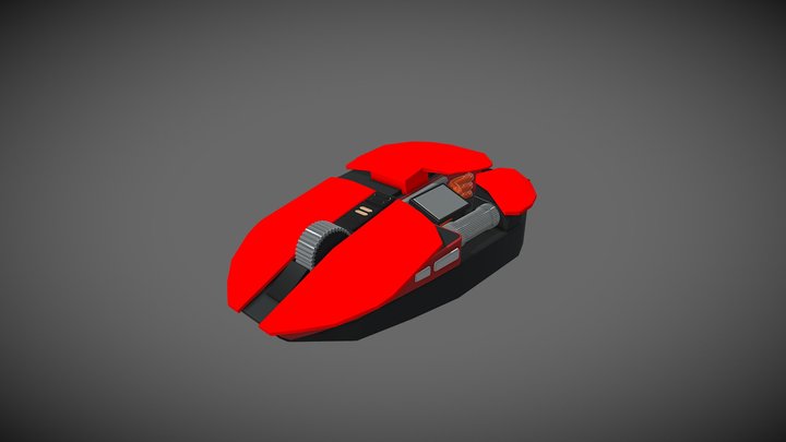 Kaneda 20 Mouse 3D Model