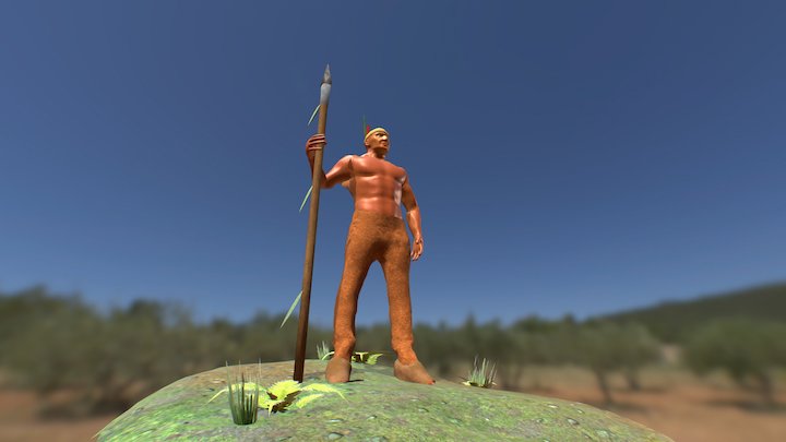 Native American 3D Model
