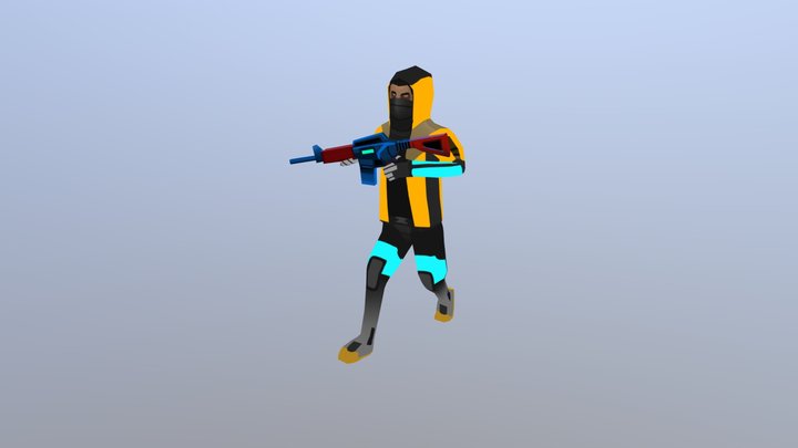 Enemy 01 3D Model