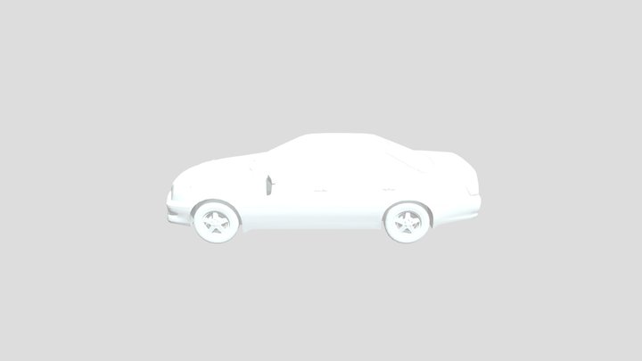toyota-mark-ii-jzx100 3D Model