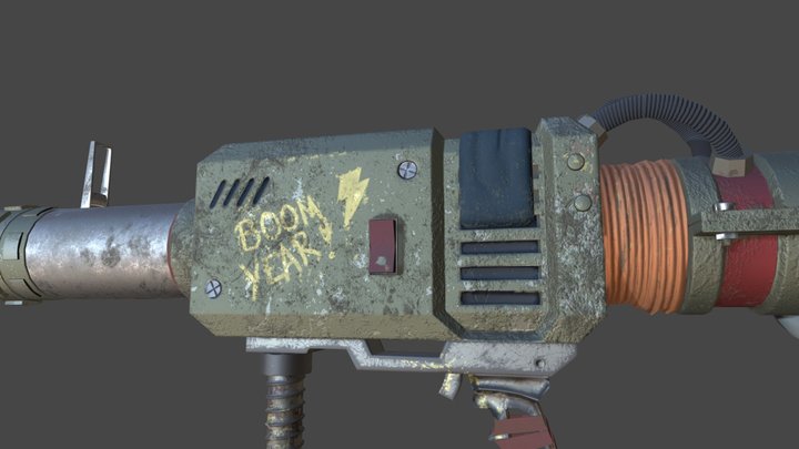 Boomer Bazooka 3D Model