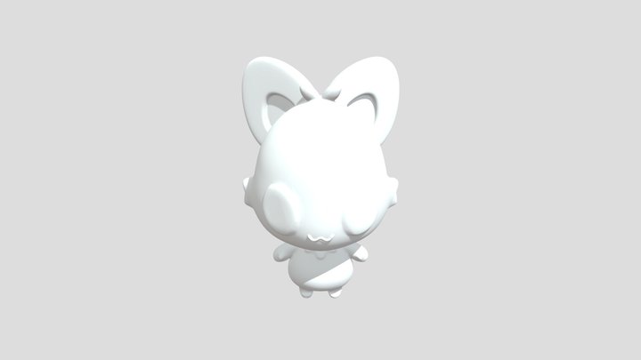 Printable Chattino Model - No Stand Ver 0.1 obj 3D Model