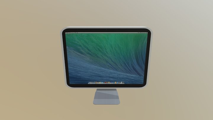 Mac Computer 3D Model