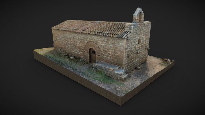 Ermita de Santa Maria de les Besses 3D Model