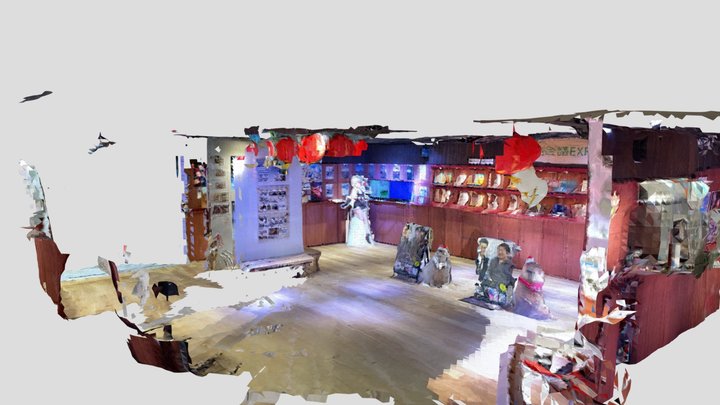 聖地会議EXPO2020の様子２ 3D Model