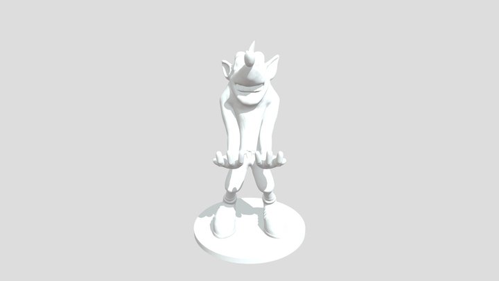 Crash Bandicoot 3D Model