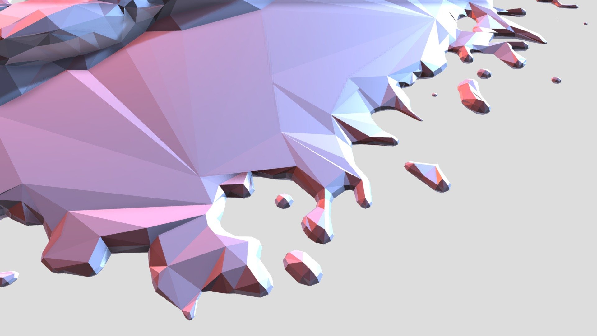 SNOW LOWPOLY _NO 3 - Download Free 3D model by DTA DESIGN STUDIO ...