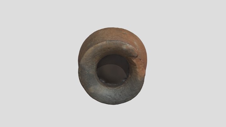 Vaso cerámica ibérica 3D Model