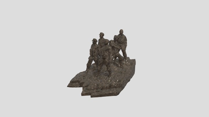 five warrior 3D Model