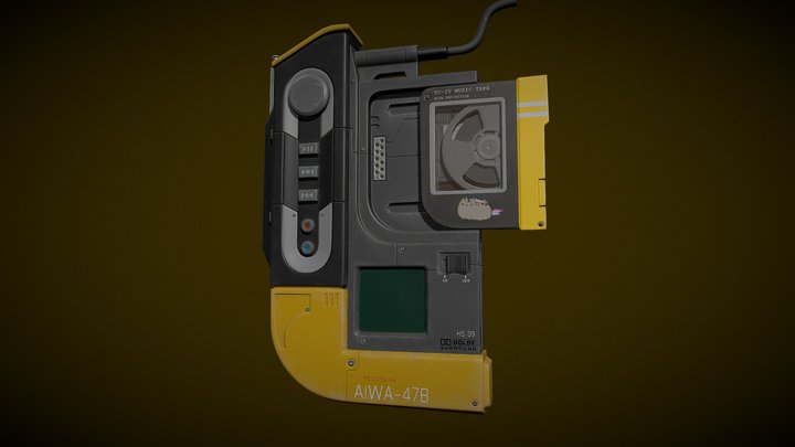 Walkman AIWA-47B 3D Model