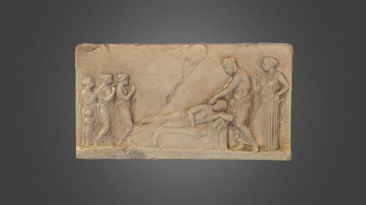 Relieve de Asclepios 3D Model