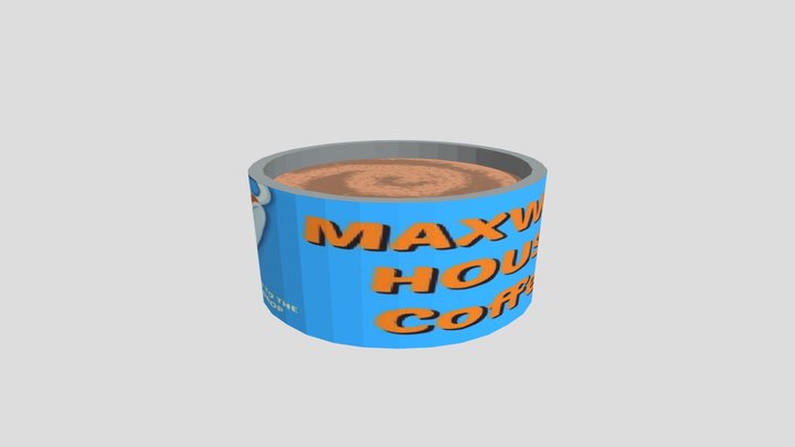 Maxwell House Coffee Planter