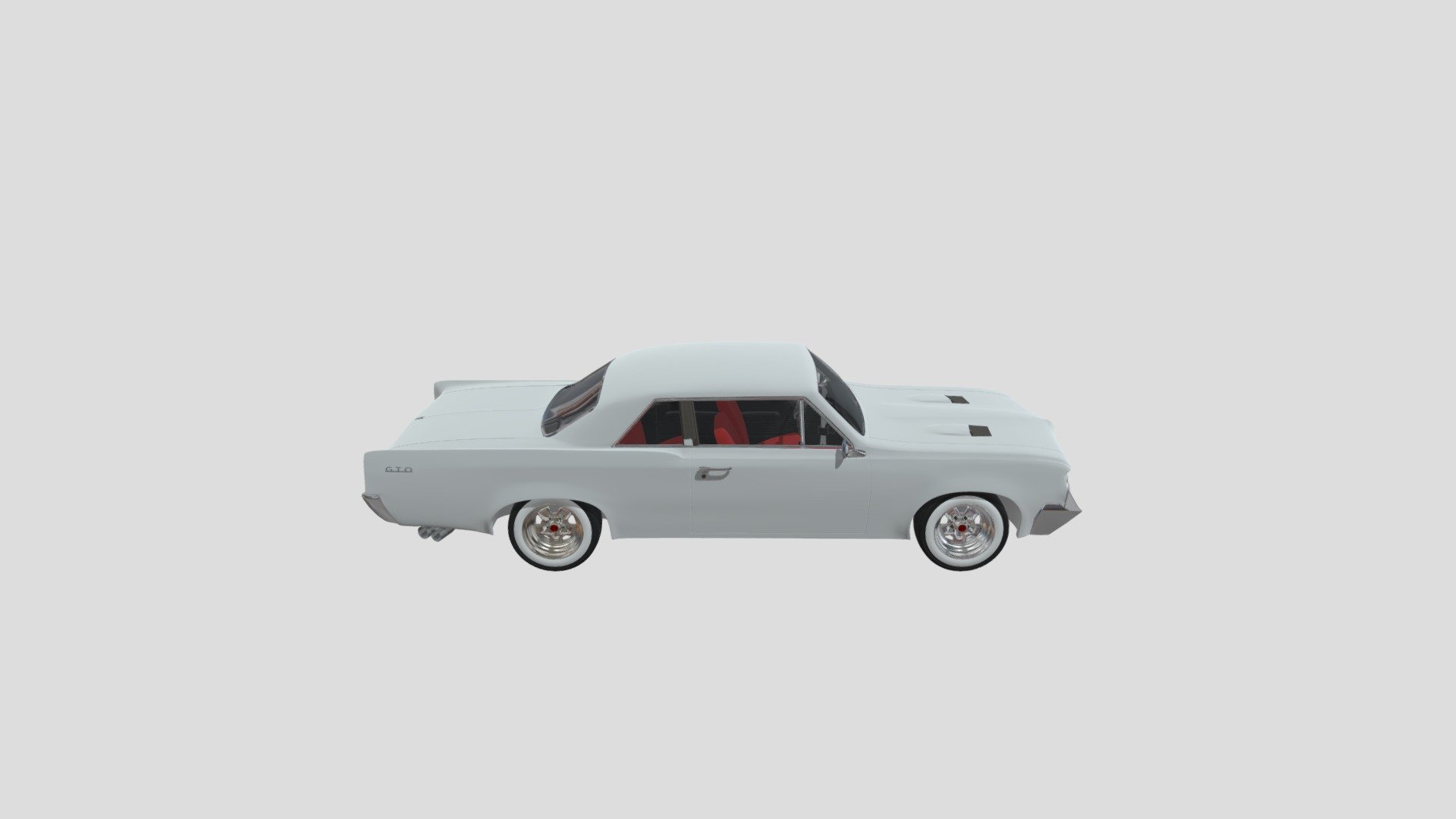 Pontiac GTO 1964 - 3D model by r8crew [9d776e6] - Sketchfab