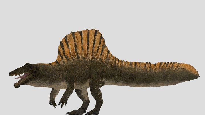Rune the Spinosaurus – Gratis 3D-model STL