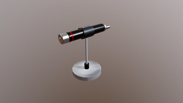 Laser Base Anim 3D Model