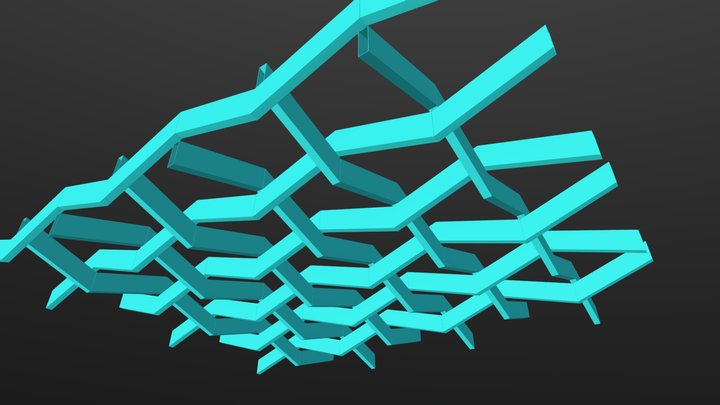 Custom ceiling 3D Model