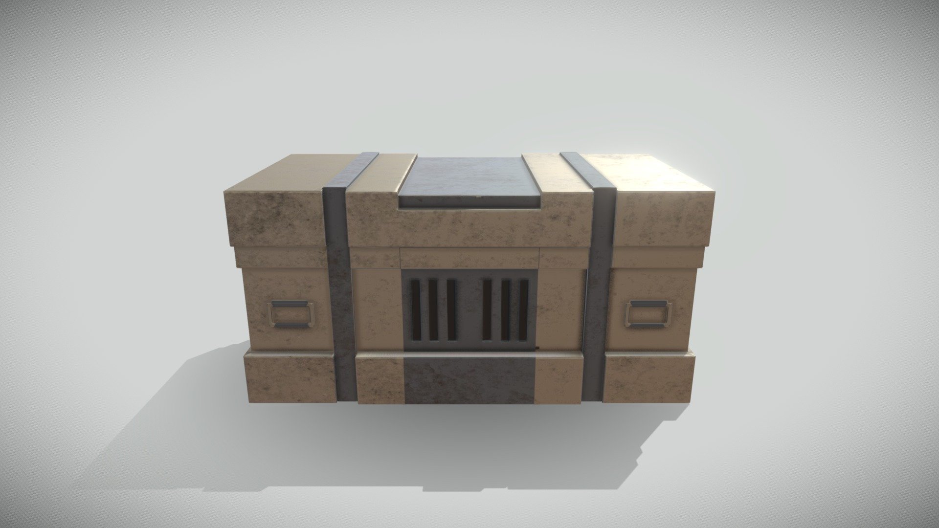 WIP - Mass Effect Crate (Dirty) - 3D model by stianb93 [9d793d6 ...