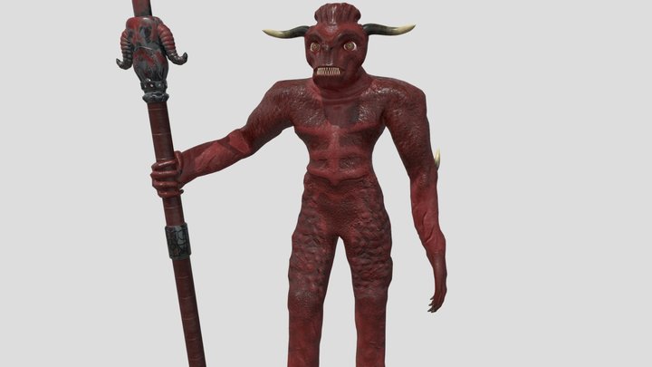 Demon Of Apocalypse 3D Model