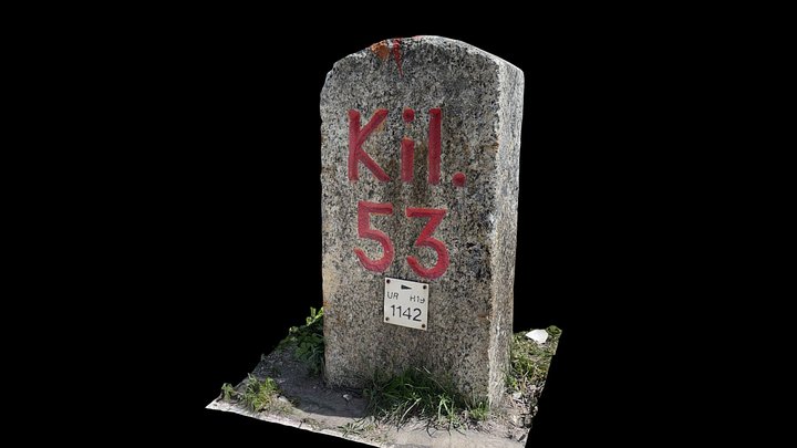 Milestone Furkapass Km 53 von Altdorf – Modelo 3D gratuito STL