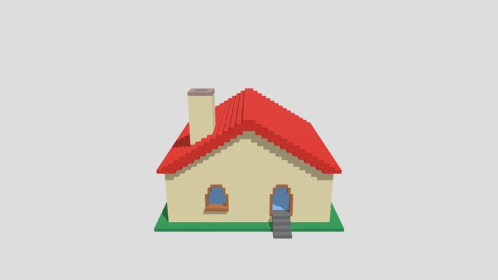Happy House 3D Model