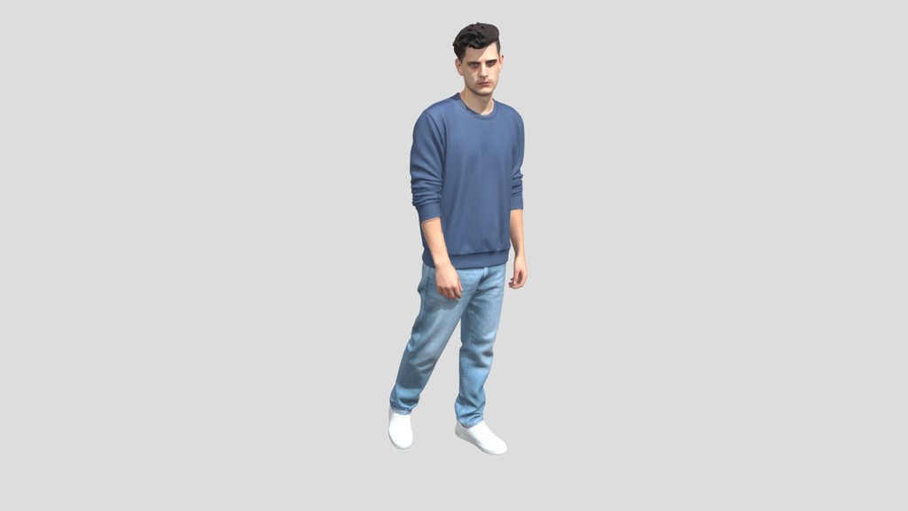 Casual Blue Outfit
