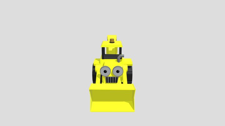 Scoop (Bob The Builder) 3D Model