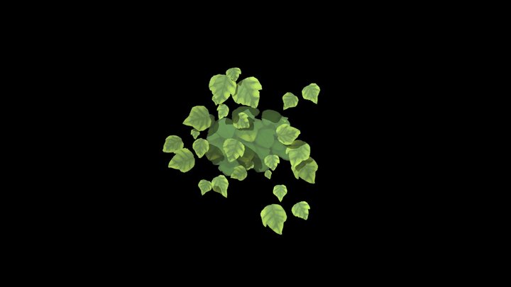 Ivy Patch 3D Model