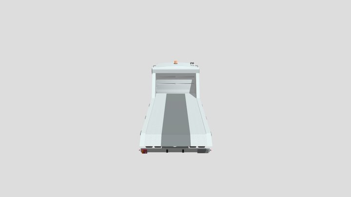 1967 Mercedes- Benz 508 D Tow Truck – Kostenloses 3D-Modell STL
