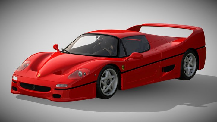 Ferrari-f50 3D models - Sketchfab