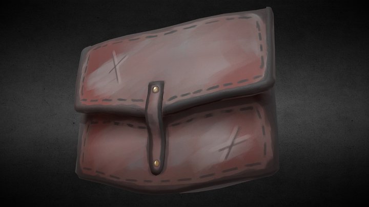Rextextured Bag in my style 3D Model