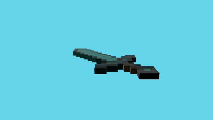 epee de diamand 3D Model