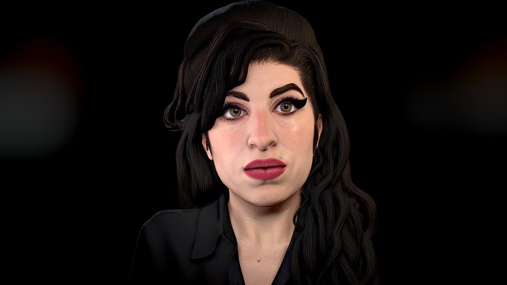 Amy Winehouse – Free 3D Model STL