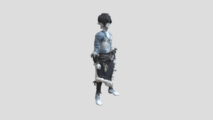 Tribak Deamon 3D Model