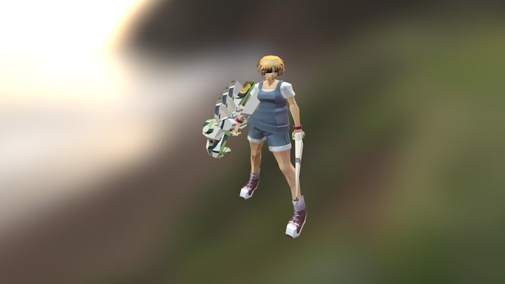 CC Counter Sword 3D Model
