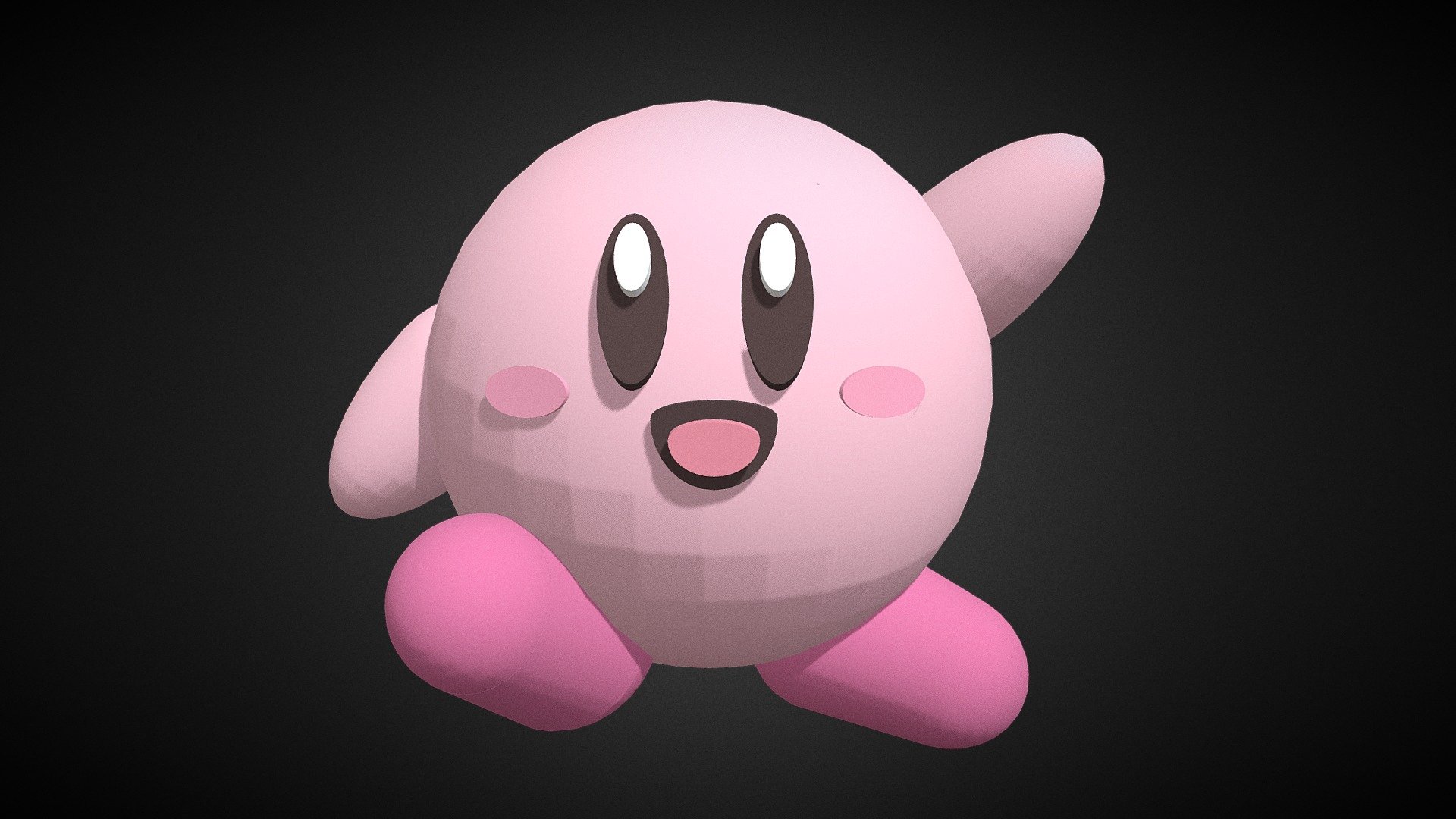 Kirby - Download Free 3D model by 3d.xyz (@webuild) [9d85e68] - Sketchfab