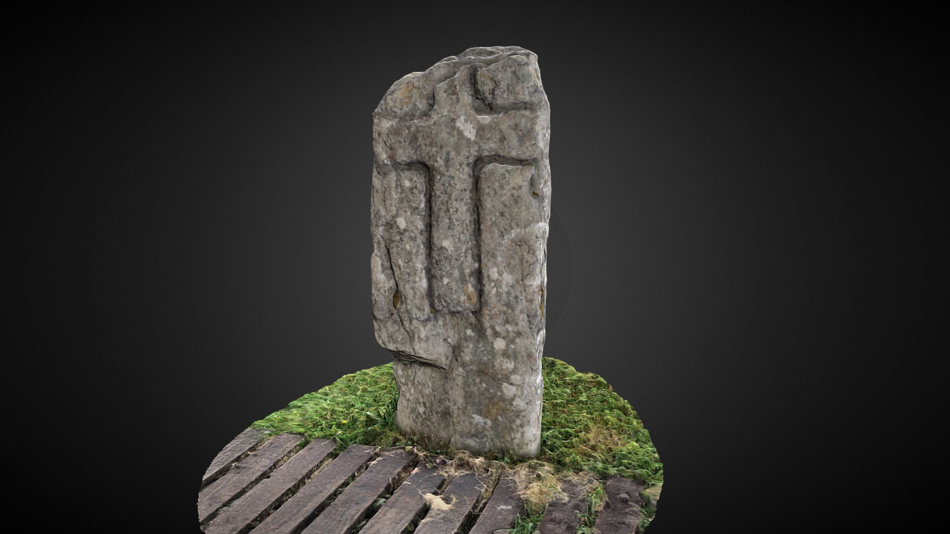 Kilmartin Churchyard 1 cross slab - Download Free 3D model by Douglas ...