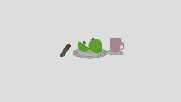 Frühstück 3D Model