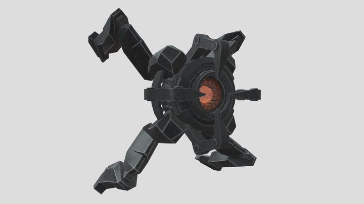 Core Hijacker Skibidi (MAde by Alex's Rraft) 3D Model