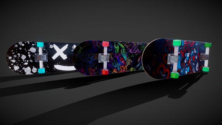 Skate 3D Model