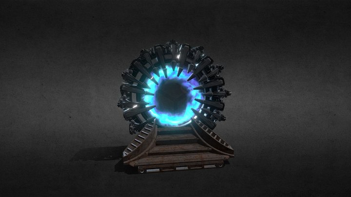 Warp Portal Gate Terrain Warhammer 40k